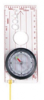 Camping Compass - Deluxe Map Compasses