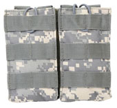 Digital Camo Mag Pouches MOLLE Double Mag