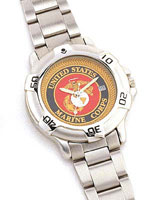 Military Logo Quartz Watches "Marine Corps" Watch