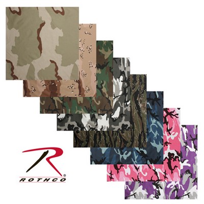 Camouflage Bandanas - Jumbo 27" Bandanas