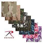 Camouflage Bandanas - Jumbo 27" Bandanas