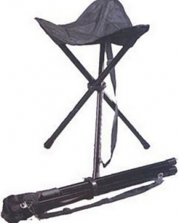 Camping Stools - Black Collapsible Stool