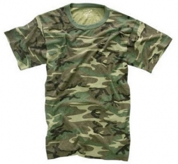 Camouflage T-Shirts Vintage Camo Shirt 3XL