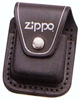 Zippo&reg; Lighter Leather Pouches Black Pouch