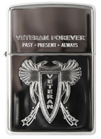 Military VETERAN FOREVER Zippo&reg; Lighter