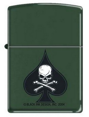 Zippo&Reg; Lighters Military Death Spade Zippo&Reg; Lighter