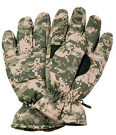 Camo Hunting Gloves Insulated Digital Camo Glove
