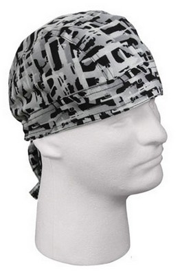 Military Headwraps Faded Guns Black/Grey