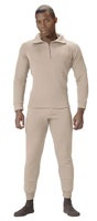 GI Plus Polypropylene Thermal Bottoms Desert Sand