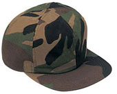 Camo Baseball Caps - Woodland Camouflage Cap