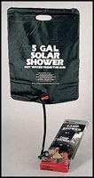 Solar Camping Shower - 5 Gallon