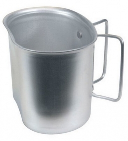Military Style Canteen Cup Aluminum