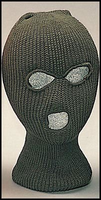 Military Acrylic Face Masks - Olive Drab Mask