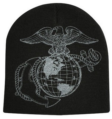 Marine Globe And Anchor Skull Cap