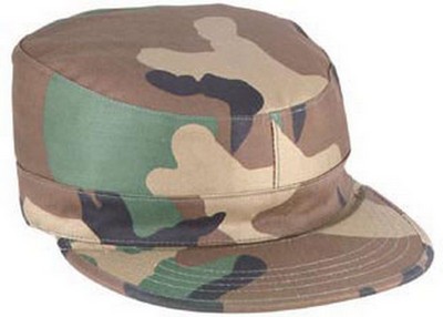 Camouflage Army Ranger Fatigue Caps Woodland Camo Cap