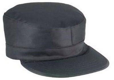 Army Ranger Military Fatigue Caps - Black Cap