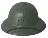 Military Pith Helmets - US Made White or Khaki