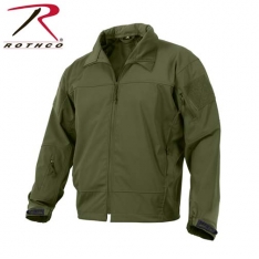 Rothco Covert Ops Lt Wt Soft Shell Jacket - Olive Drab-Size 3XL