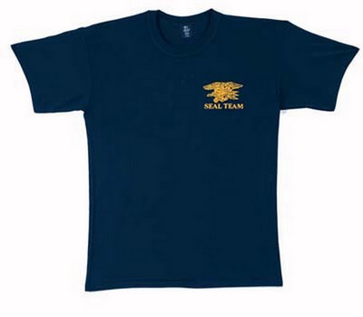 Military Official Navy Seals Team Logo T-Shirts 2XL