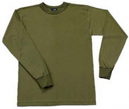 Military T-Shirts - Olive Drab Long Sleeve Shirt
