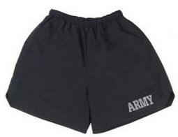 Military Shorts GI Style Black Army Logo Shorts 3XL
