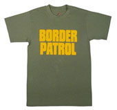 Military Fashion Shirts Border Patrol T-Shirt 2XL