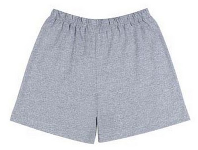 Physical Training Shorts Plain Grey Shorts 2XL