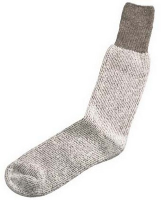 Boot Socks Huskie Grey Wool Military Socks