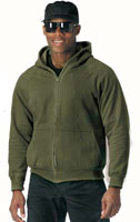Sweat Jackets Thermal Lined Sizes 2XL-4XL