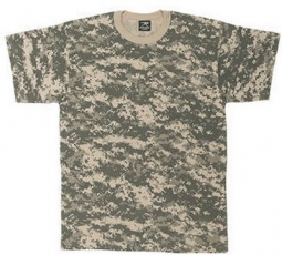 Kids Camouflage T-Shirts ACU Digital Camo Shirt