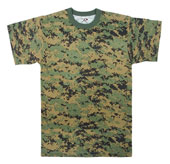 Kids Camo Digital Camo Childs T-Shirts