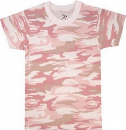 Kids Camouflage T-Shirts Kids Pink Camo Shirt