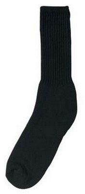 Crew Socks Athletic Outdoor Socks Black