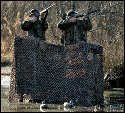 Hunters Camouflage Netting Large Size Ultra-Lite Camouflage