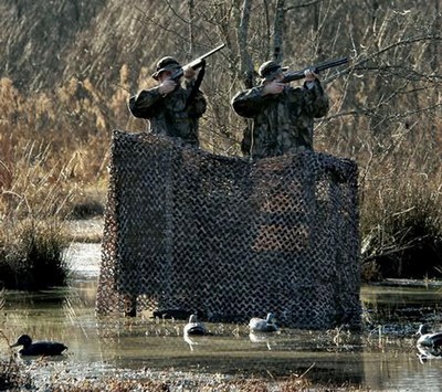 Hunters Camo Netting 4X10 Foot Ultra Lite
