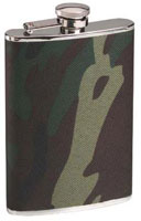 Camouflage Flasks - Stainless Steel