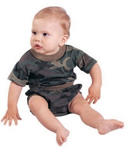 Infant Camo Shirt - Camouflage Baby Clothing