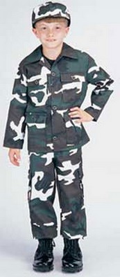 Clearance Kids Concrete Jungle Camouflage Pants Boys Fatigues Size 2