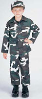 Clearance Kids Concrete Jungle Camouflage Pants Boys Fatigues Size 2