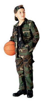 Kids Camouflage Pants - Boys Fatigues (BDU)