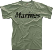 Military T-Shirts Vintage Marines Logo Shirt