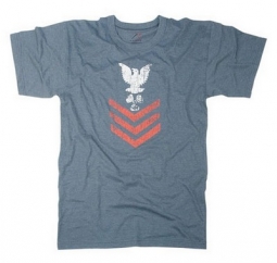 Military T-Shirts Vintage Naval Rank Shirt