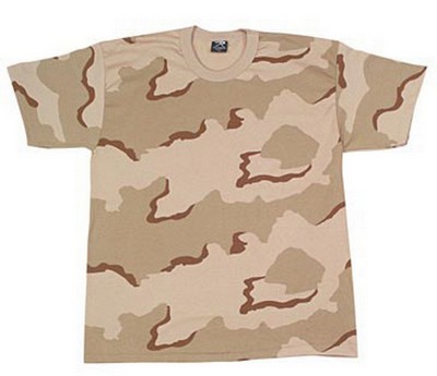 Kids Camouflaget-Shirts Desert Camo Tee