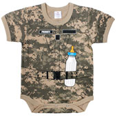 Infant Soldier Romper One Piece ACU Digital Camo