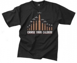 Vintage Military T-Shirt Choose Your Caliber 3XL