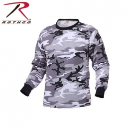 Rothco Long Sleeve T-Shirt-City Camo-Size 2XL