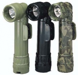 Genuine GI Military Flashlight - Olive Drab