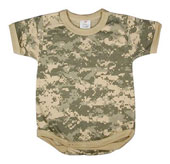 Digital Camouflage Infant's Crawler Rompers