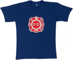 Fire Dept T-Shirts Fire Dept Logo Tee 2XL