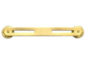 Military Ribbon Mounts Brass 2 Ribbon Mount